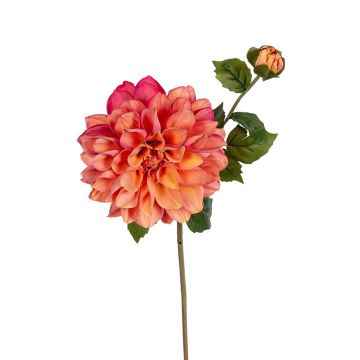 Kunstzweig Dahlie SELIPIA, koralle, 60cm Kunstzweig Dahlie SELIPIA, koralle, 60cm