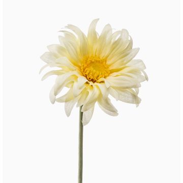 Gerbera künstlich BILFON, hellgelb, 50cm