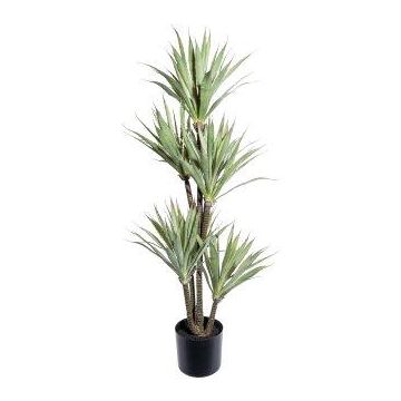 Kunst Sukkulente Agave furcraea gigantea CLURT, grün-grau, 100cm
