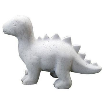Tierfigur Dino Stegosaurus NIONA aus Zement, outdoor, grau, 35x12x23cm Tierfigur Dino Stegosaurus NIONA aus Zement, outdoor, grau, 35x12x23cm