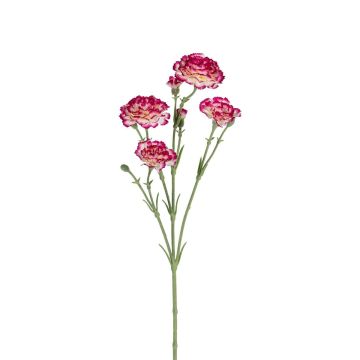 Kunstzweig Nelke SYNDOLIN, creme-magenta, 60cm Kunstzweig Nelke SYNDOLIN, creme-magenta, 60cm