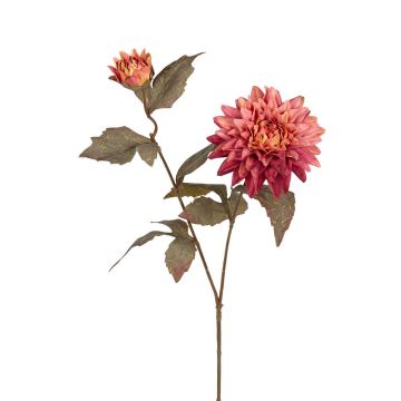 Kunstzweig Dahlie TYAMA, altrosa, 65cm Kunstzweig Dahlie TYAMA, altrosa, 65cm