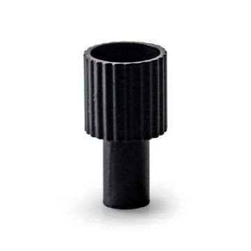 Metall Kerzenständer TORIANO mit Rillen, schwarz, 5cm, Ø2,5cm Metall Kerzenständer TORIANO mit Rillen, schwarz, 5cm, Ø2,5cm
