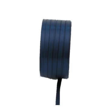 Doppelsatinband VIPKE, dunkelblau, 50m, 3mm