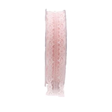 Spitzenbordüre SIMAY, rosa, 25m, 20mm
