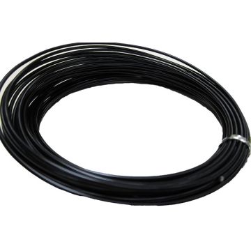 Aludraht TANEA, schwarz lackiert, 12m, Ø2mm