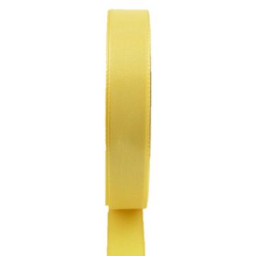 Polyester Geschenkband WIARA, gelb, 50m, 25mm