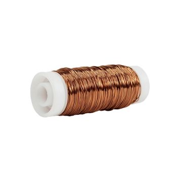 Wickeldraht UTINA, kupfer, 50g, 60m, Ø0,3mm