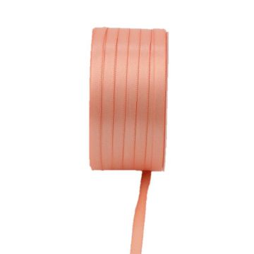 Doppelsatinband VIPKE, aprikose, 50m, 3mm Doppelsatinband VIPKE, aprikose, 50m, 3mm