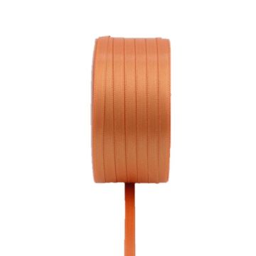 Doppelsatinband VIPKE, orange, 50m, 3mm Doppelsatinband VIPKE, orange, 50m, 3mm