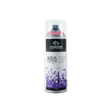 OASIS® Farbspray Aqua Colour Spray, wasserbasiert, rosa, 400ml OASIS® Farbspray Aqua Colour Spray, wasserbasiert, rosa, 400ml