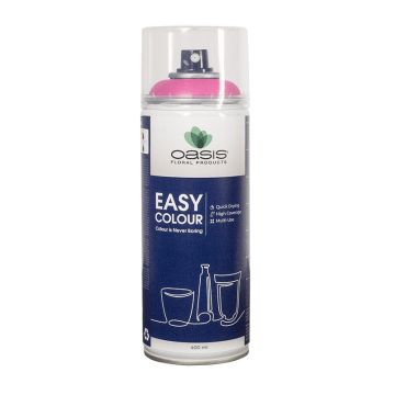 OASIS® Lackspray Easy Colour Spray, lösemittelbasiert, pink, 400ml OASIS® Lackspray Easy Colour Spray, lösemittelbasiert, pink, 400ml