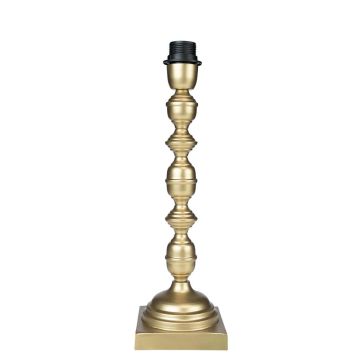 Lampenständer DERIBO aus Aluminium, champagner-gold, 12x12x40cm Lampenständer DERIBO aus Aluminium, champagner-gold, 12x12x40cm