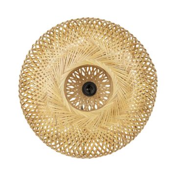 Bambus Wandlampe QEBO, natur, 32x32x20cm Bambus Wandlampe QEBO, natur, 32x32x20cm