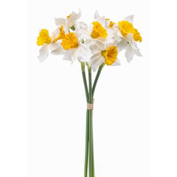 Künstlicher Blumenstrauß Narzisse BROZIN, weiß-gelb, 40cm Künstlicher Blumenstrauß Narzisse BROZIN, weiß-gelb, 40cm