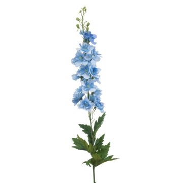 Künstliche Blume Rittersporn ROSELINE, hellblau, 90cm, Ø10cm