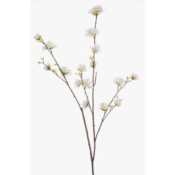 Kunstzweig Zaubernuss ZAVNER mit Blüten, weiß, 110cm