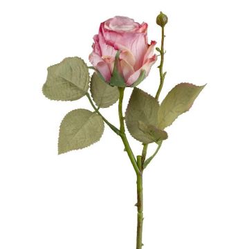 Deko Blume Rose ZORKLIN, rosa-pink, 45cm, Ø6,5cm Deko Blume Rose ZORKLIN, rosa-pink, 45cm, Ø6,5cm