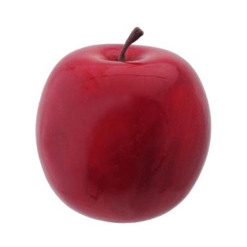 Künstliches Obst Apfel HUSRA mit Hänger, rot, 8cm Künstliches Obst Apfel HUSRA mit Hänger, rot, 8cm