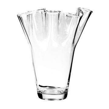 Deko Glasvase JODY EARTH, klar, 30cm, Ø21cm