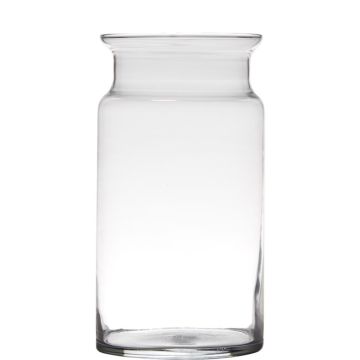 Blumenvase Glas HANNA EARTH, klar, 29,5cm, Ø15cm Blumenvase Glas HANNA EARTH, klar, 29,5cm, Ø15cm