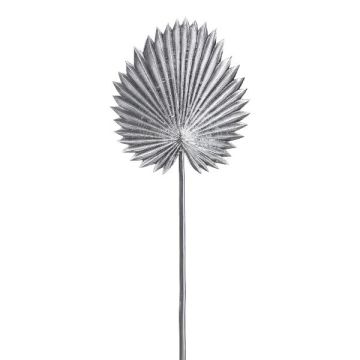 Palmenwedel künstlich Washingtonia KIVAN, silber, 45cm