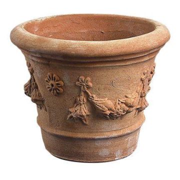 Terrakotta Pflanztopf VONDAR mit Motiv, handmade, outdoor, 51cm, Ø69cm Terrakotta Pflanztopf VONDAR mit Motiv, handmade, outdoor, 51cm, Ø69cm