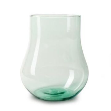 Blumenvase DIFIRA aus Eco Glas, klar, 35cm, Ø29cm Blumenvase DIFIRA aus Eco Glas, klar, 35cm, Ø29cm