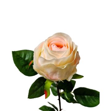 Künstliche Rose SUNJIK, weiß-rosa, 75cm, Ø7cm Künstliche Rose SUNJIK, weiß-rosa, 75cm, Ø7cm