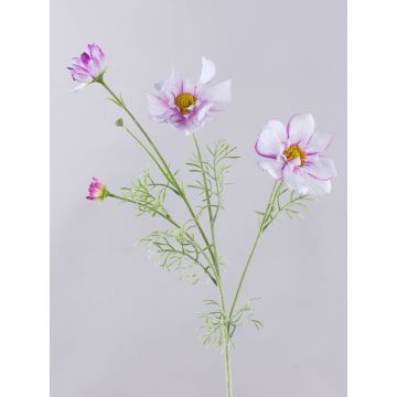 Künstlicher Zweig Schmuckkörbchen HIKJAN, weiß-violett, 80cm Künstlicher Zweig Schmuckkörbchen HIKJAN, weiß-violett, 80cm