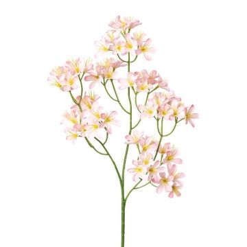 Kunst Apfelblütenzweig YORBEN mit Blüten, rosa, 60cm