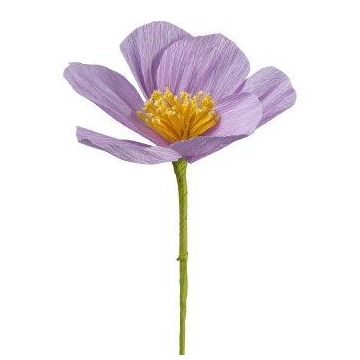 Künstliche Blume Anemone JURLA aus Papier, flieder, 35cm Künstliche Blume Anemone JURLA aus Papier, flieder, 35cm