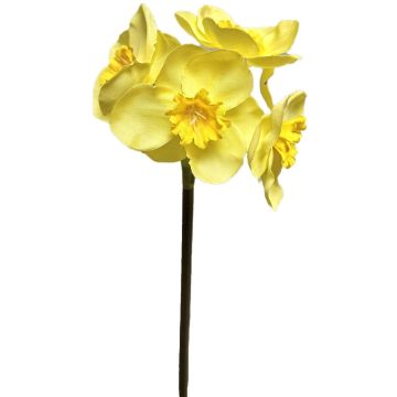 Kunstblume Narzisse SEPUNY, hellgelb, 40cm, Ø6cm