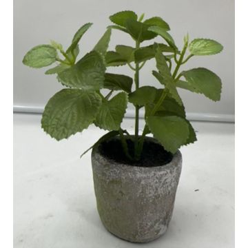 Künstliche Kräuter Minze POLINDA im Dekotopf, grün, 26cm