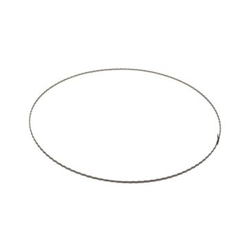 OASIS® Drahtring aus gewelltem Flachdraht, grau, Ø25cm