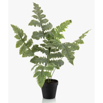 Künstliche Pflanze Goldtüpfelfarn EYMEN im Dekotopf, grün, 60cm