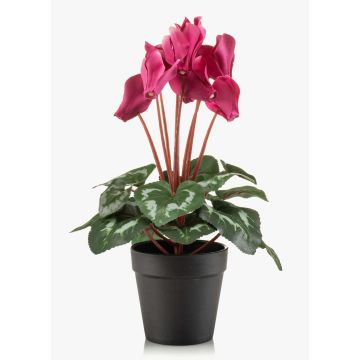 Alpenveilchen künstlich VERIANA im Dekotopf, pink, 30cm