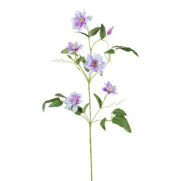 Künstlicher Zweig Clematis ZOLME, lavendel, 110cm