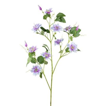 Künstlicher Zweig Clematis ZOLME, lavendel, 115cm