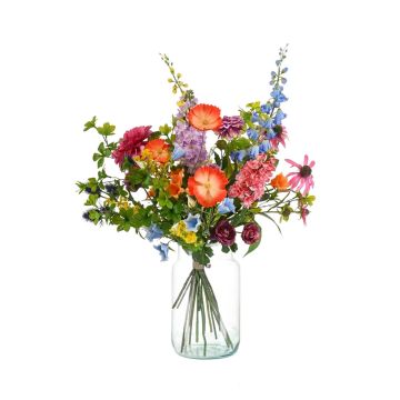 Künstlicher Blumenstrauß FEME, bunt, 90cm, Ø55cm Künstlicher Blumenstrauß FEME, bunt, 90cm, Ø55cm