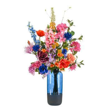 Künstlicher Blumenstrauß FEME, bunt, 105cm, Ø65cm Künstlicher Blumenstrauß FEME, bunt, 105cm, Ø65cm