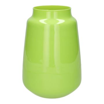 Glas Blumenvase FLORINI, apfelgrün-milchglas, 24,2cm, Ø17cm Glas Blumenvase FLORINI, apfelgrün-milchglas, 24,2cm, Ø17cm