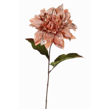 Samt Kunstblume Dahlie MINBU, rosé, 60cm, Ø17cm Samt Kunstblume Dahlie MINBU, rosé, 60cm, Ø17cm