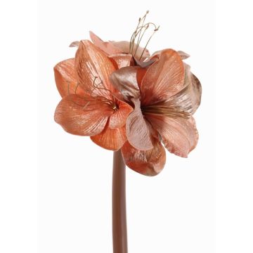 Samt Amaryllis Dekoblume KIRSTY, rosé, 70cm, Ø13-15cm Samt Amaryllis Dekoblume KIRSTY, rosé, 70cm, Ø13-15cm