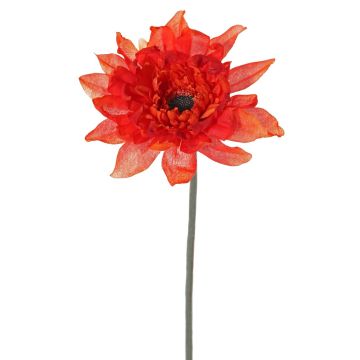 Künstliche Gerbera PAMILLA, orange, 65cm, Ø12cm