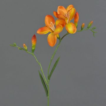 Deko Blume Freesie MARUSHA, orange, 70cm, Ø6cm