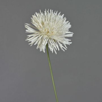 Kunst Chrysantheme NANDITA, weiß, 60cm, Ø15cm