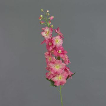 Fake Blume Rittersporn SETSUKO, rosa-pink, 95cm, Ø14cm