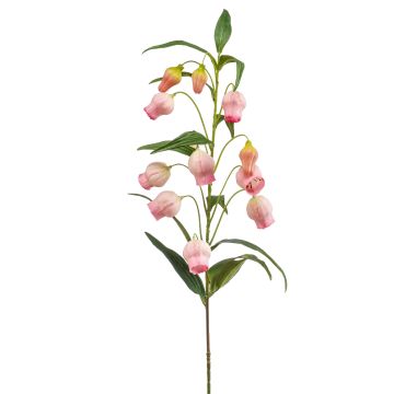 Künstliche Blume groß Laternenlilie NIZAR, rosa-creme, 100cm, Ø2,5-3,5cm