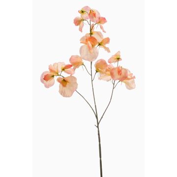 Deko Kunstblume Duftwicke KANZI, pfirsich, 75cm, Ø4-7cm